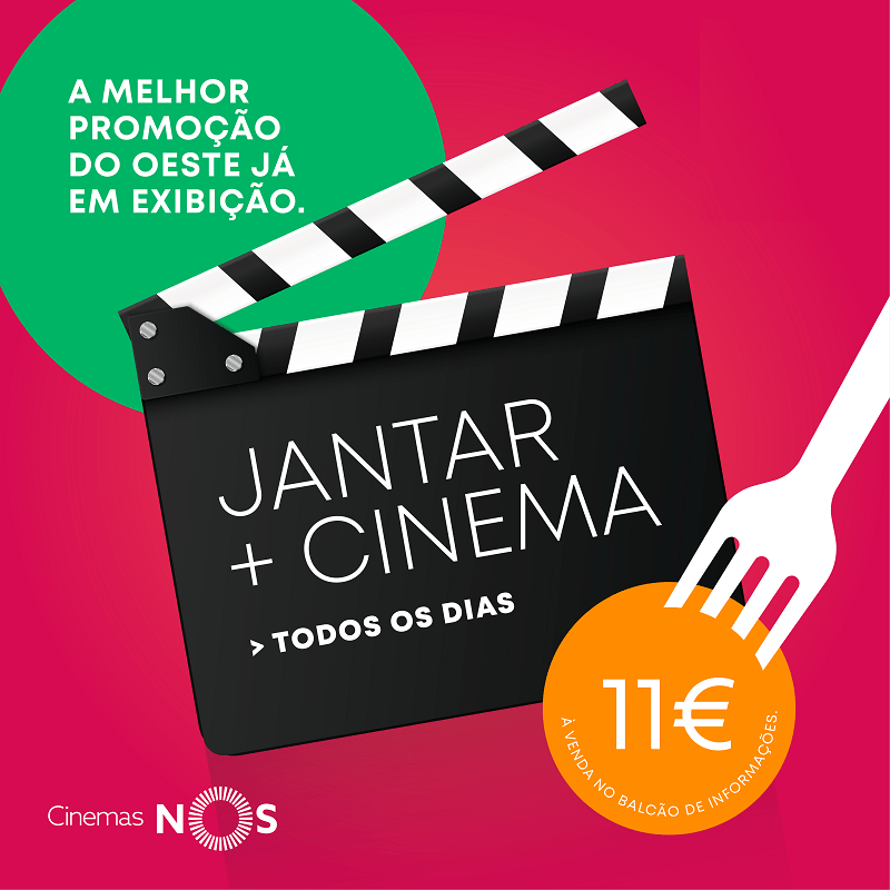 Campanha Jantar + Cinema Arena Shopping