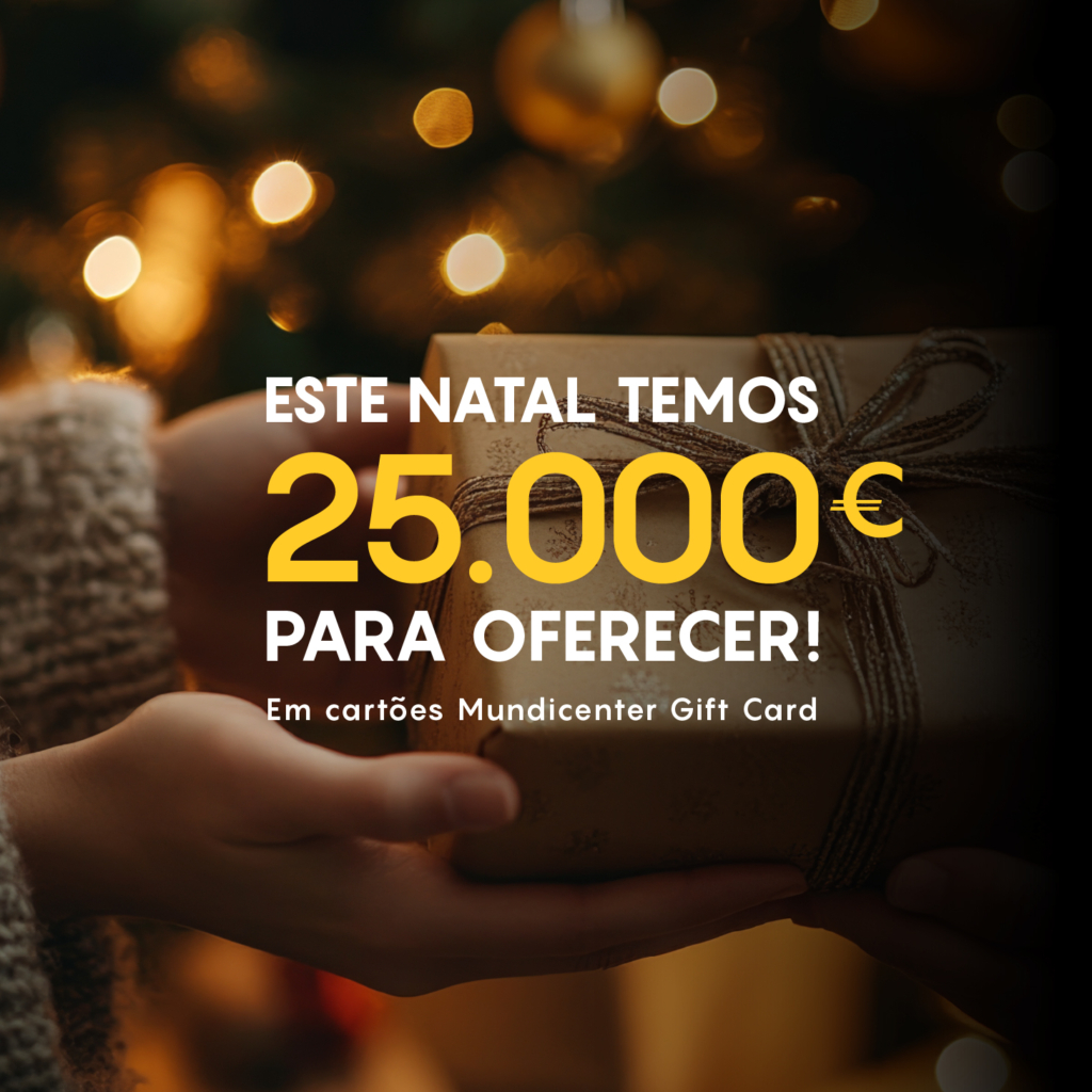 Estamos a oferecer 25.000€ em cartões!